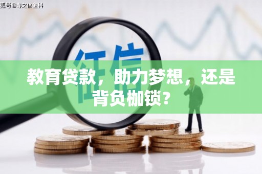 海丰教育贷款，助力梦想，还是背负枷锁？