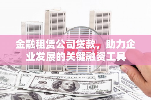 海丰金融租赁公司贷款，助力企业发展的关键融资工具