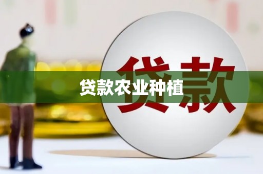 海丰贷款农业种植