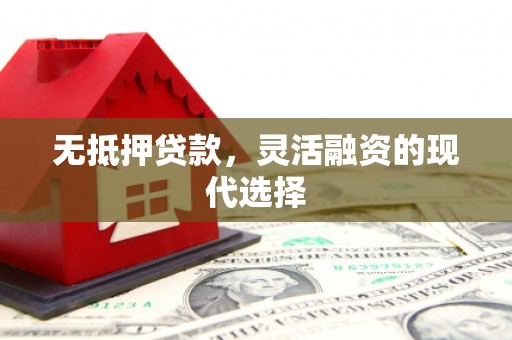 海丰无抵押贷款，灵活融资的现代选择