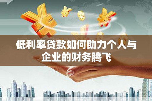 海丰低利率贷款如何助力个人与企业的财务腾飞