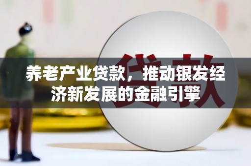 海丰养老产业贷款，推动银发经济新发展的金融引擎