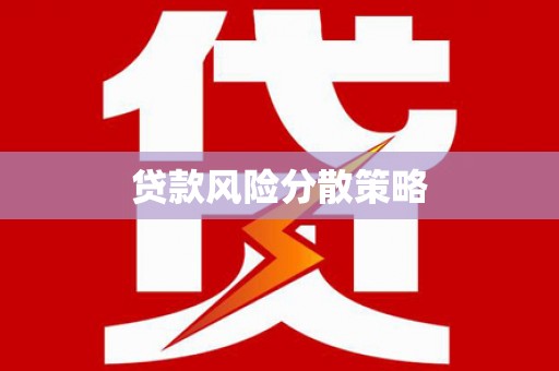 海丰贷款风险分散策略