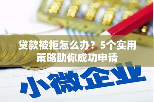 海丰贷款被拒怎么办？5个实用策略助你成功申请
