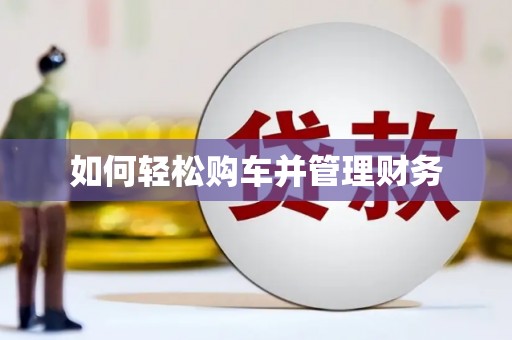 海丰如何轻松购车并管理财务
